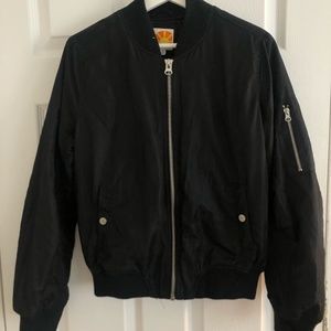 C&C California black bomber jacket